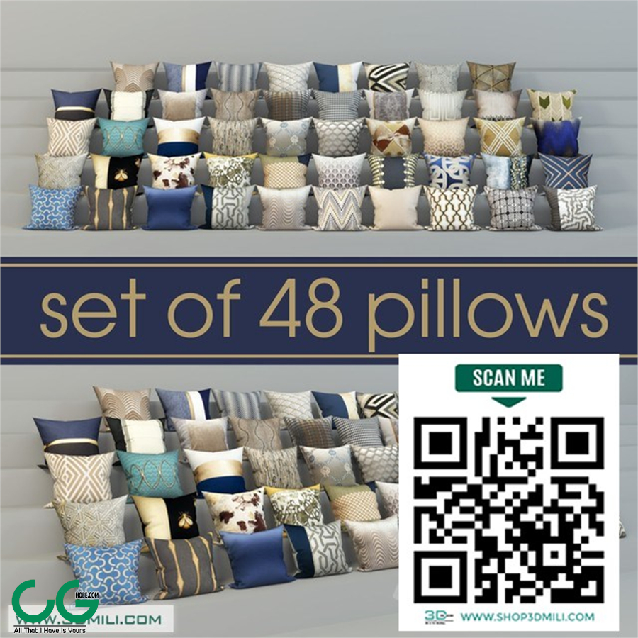 set of 48 pillows set of 48 semi